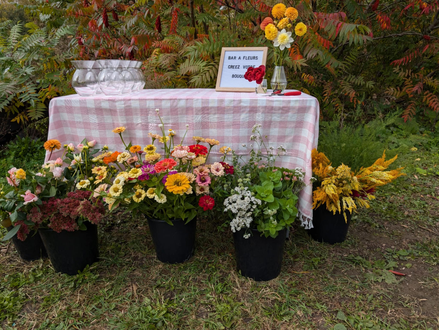 BAR À FLEURS